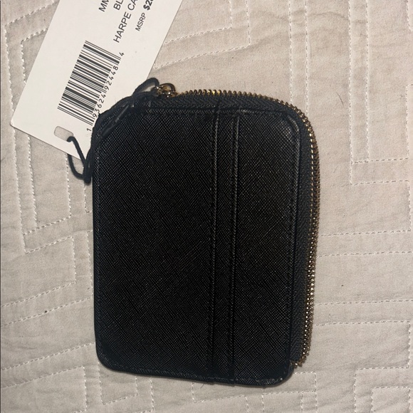 Steve Madden black card case with gold detail - Picture 3 of 3
